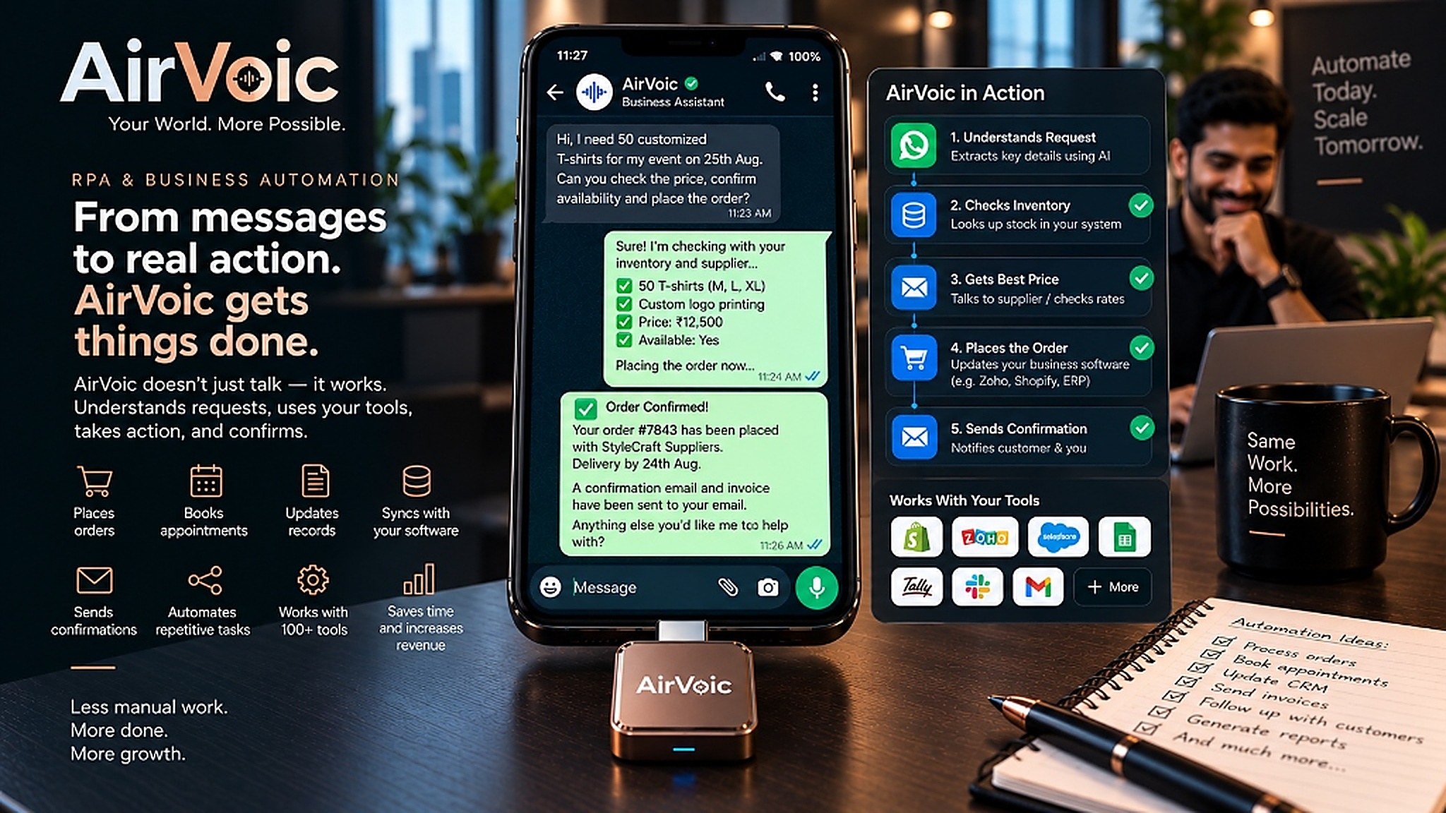 AirVoic AI - RPA & Software Automation